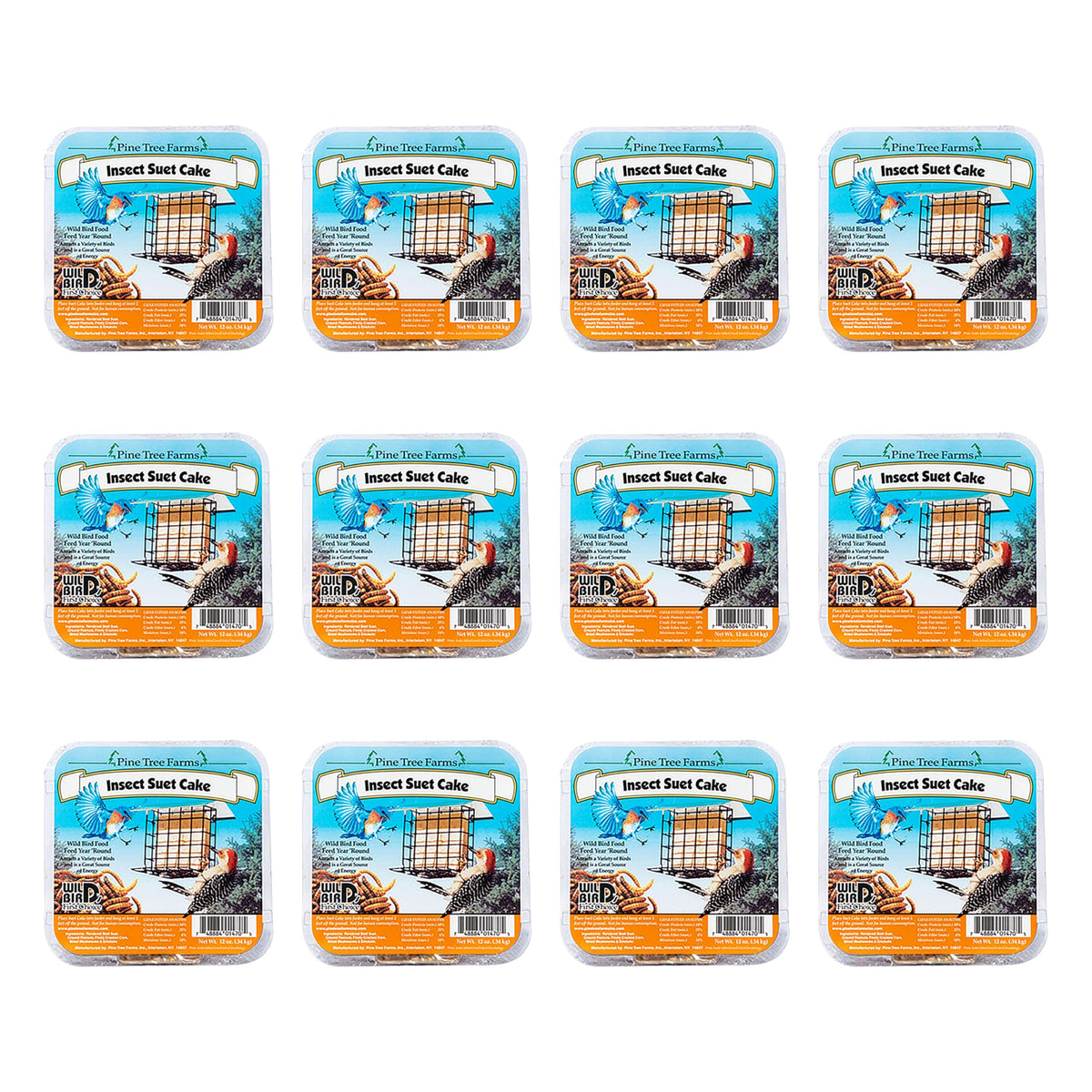Pine Tree Farms front packaging showing 12-pack and product branding benefits