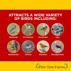 Label and nutrition panel of Pine Tree Farms Log Jammer showing ingredients and use tips
