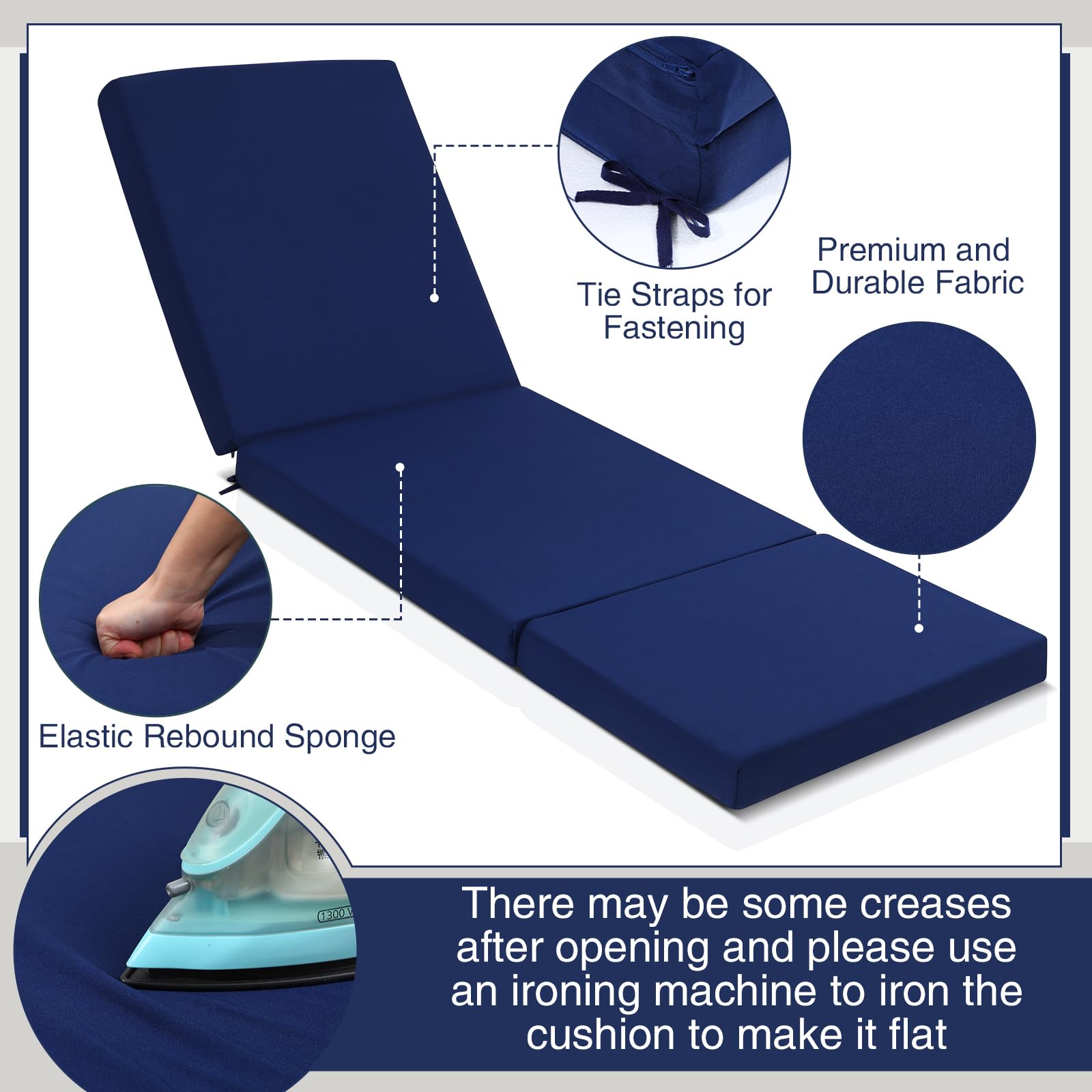 Pinkunn image of invisible zipper detail for easy removal and cleaning