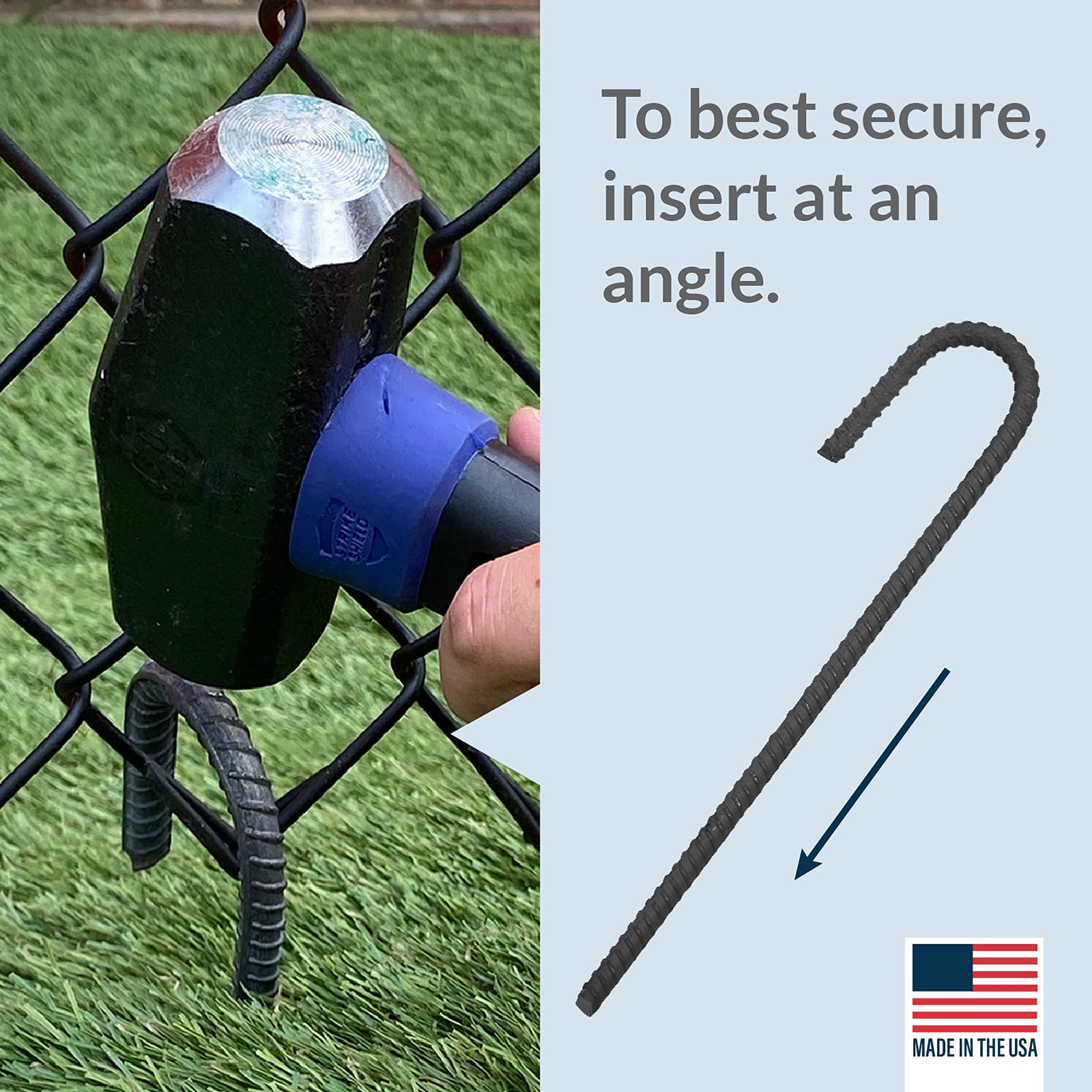 Pinnacle Mercantile J-hook detail holding rope securely for stable anchoring