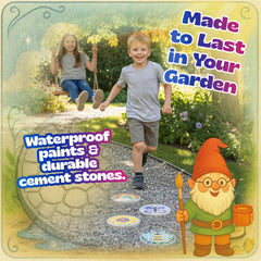 Pinwheel Crafts storybook open to illustration encouraging imagination and themed painting