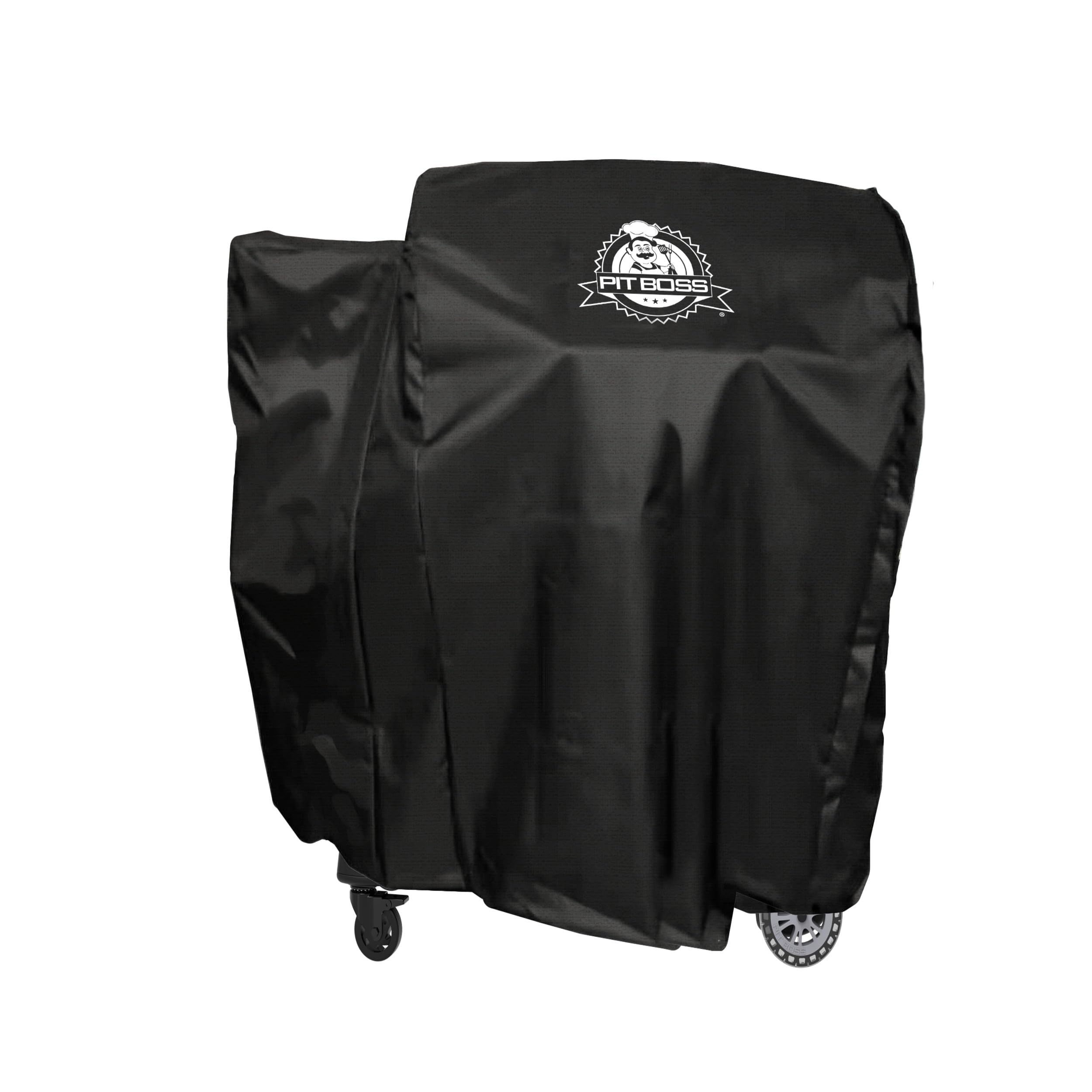 Pit Boss 1600 cover front view showing weatherproof protection