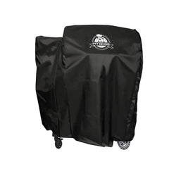 Pit Boss 1600 cover front view showing weatherproof protection