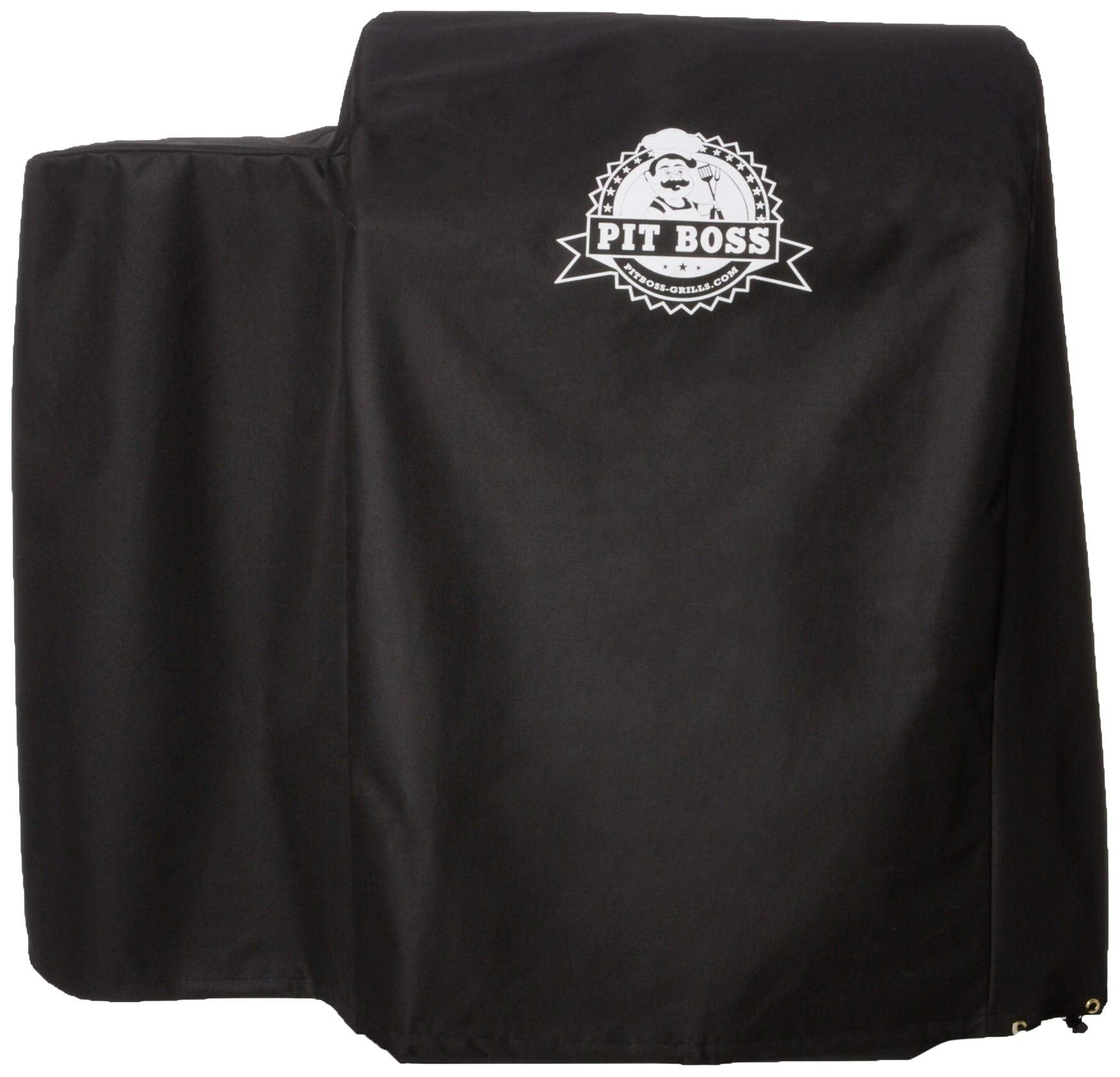 PIT BOSS 73700 close-up of PVC-backed polyester fabric highlighting water resistance and durability