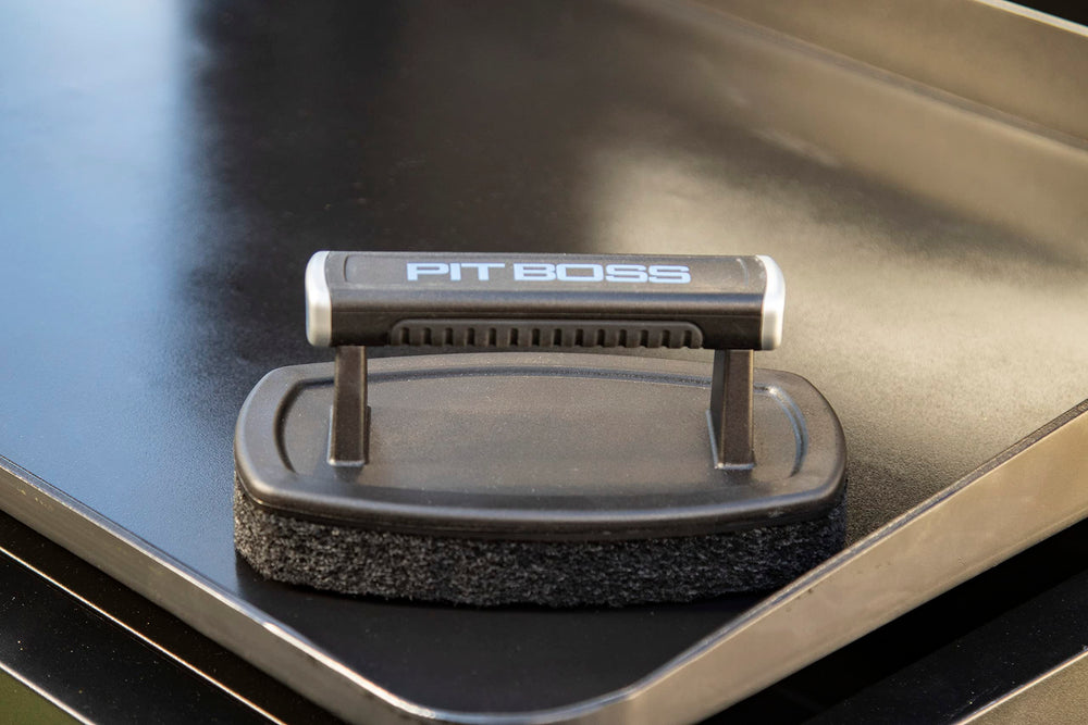Pit Boss bottle opener feature on tool end for convenient beverage access