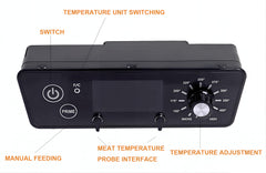 Generic Pit Boss control board close-up showing components and reliable build quality