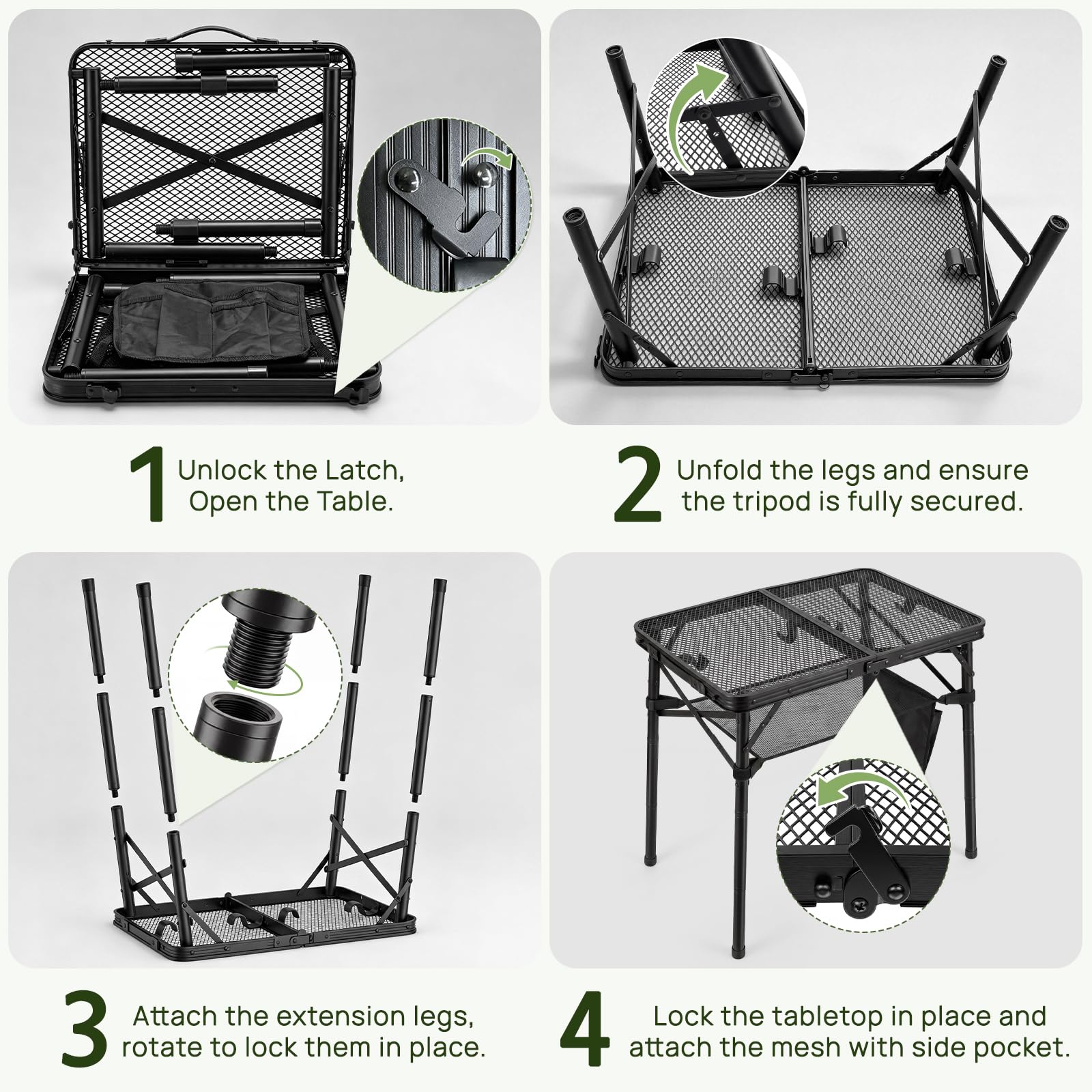 Pitare shown next to a backpack to illustrate compact folded size and easy transport benefit