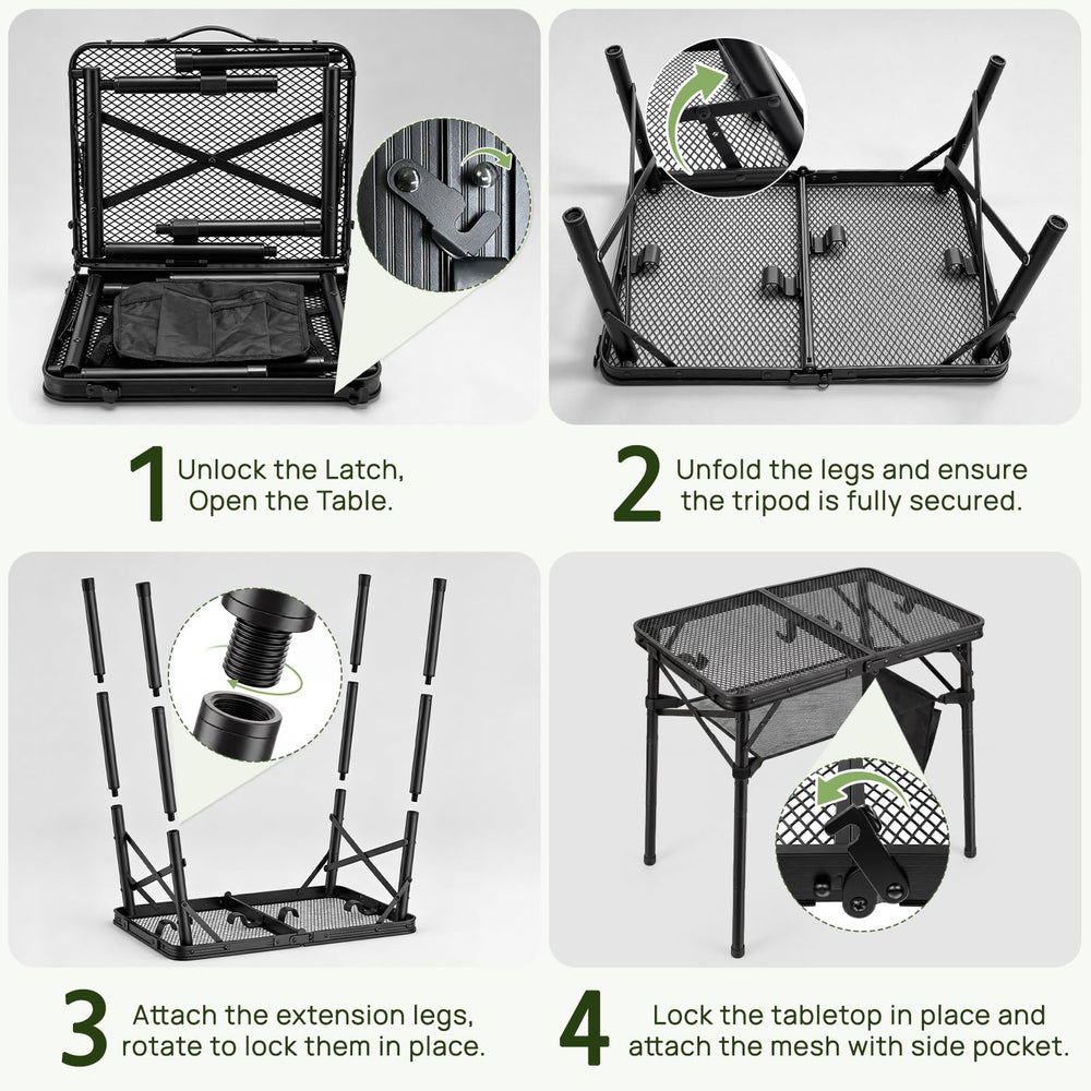 Pitare shown next to a backpack to illustrate compact folded size and easy transport benefit