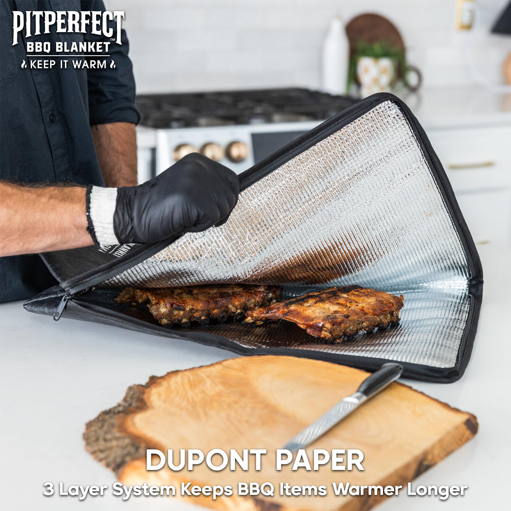 PITPERFECT resting a whole brisket inside to retain juices