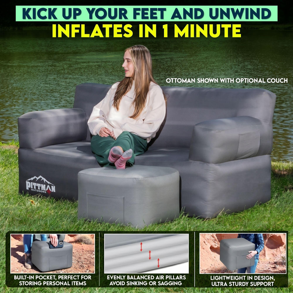 Pittman close-up ripstop fabric texture highlighting durable tear resistance