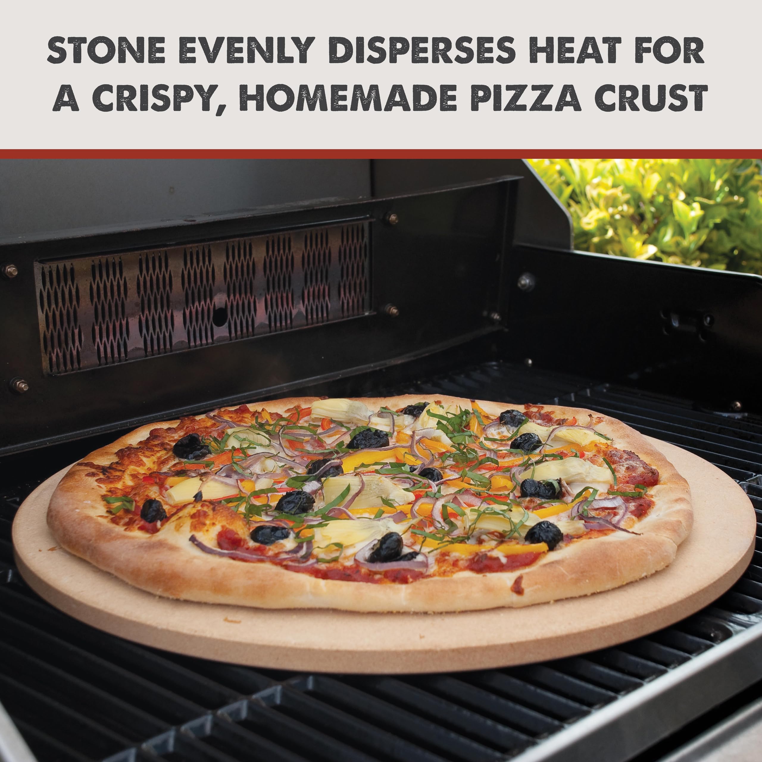 pizzacraft close-up texture of ThermaBond material highlighting heat retention benefit