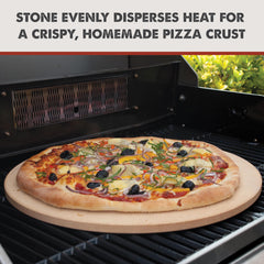 pizzacraft close-up texture of ThermaBond material highlighting heat retention benefit