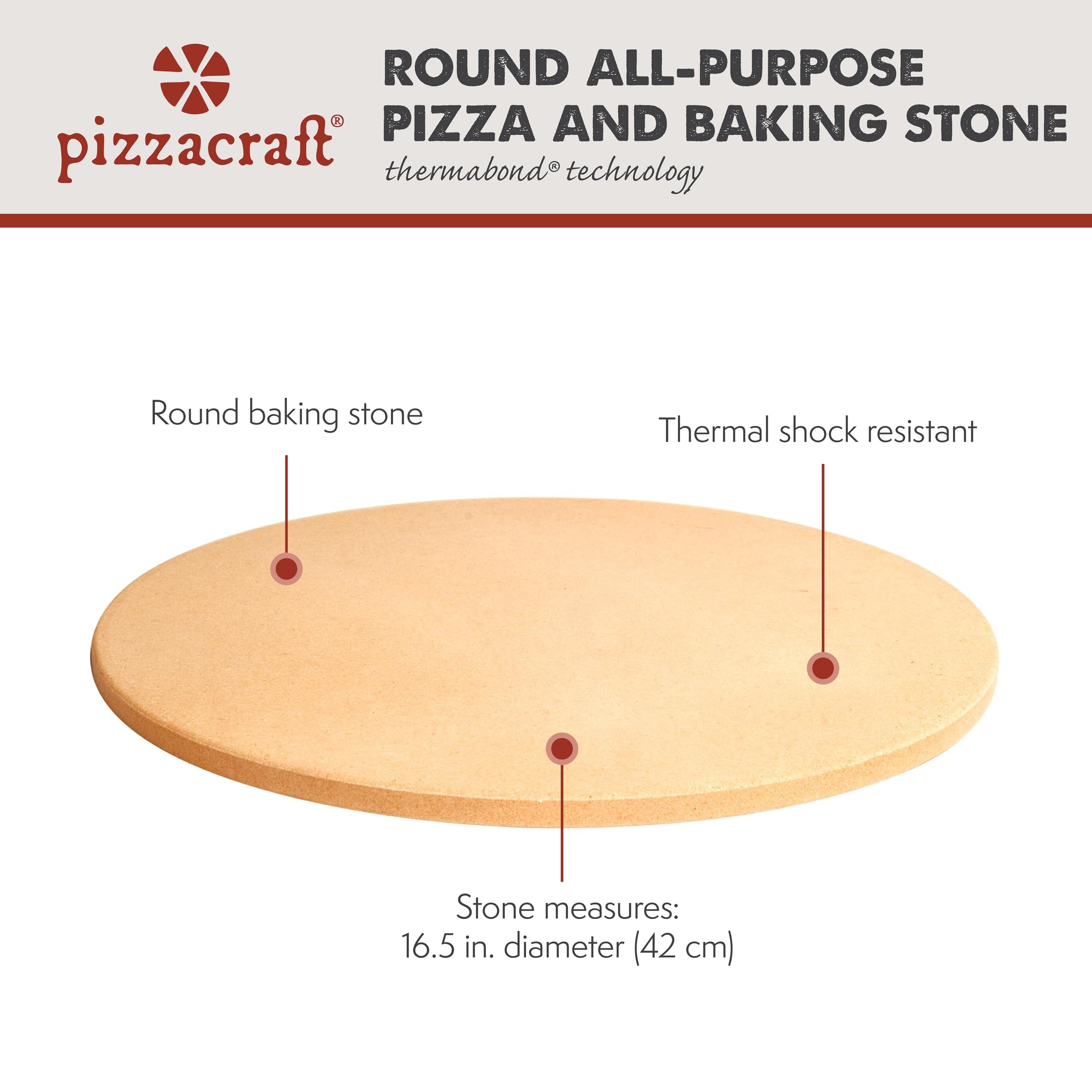 pizzacraft stone inside oven producing crisp crust benefit