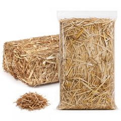 PJT front packaging showing clean wheat straw, promotes easy storage