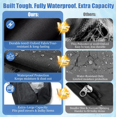 PJT zipper and reinforced seam detail highlighting durable construction