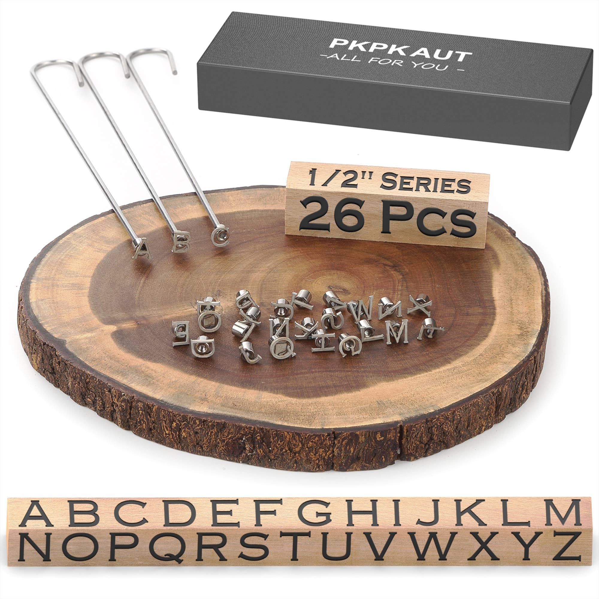 PKPKAUT front packaging showing full 26-piece set and handles for easy setup