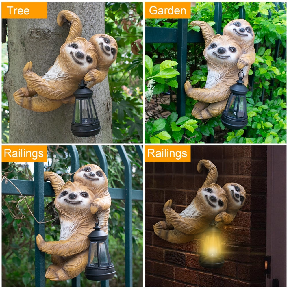 PkYbrkt sloth beside a water bottle for scale showing compact size and versatile placement