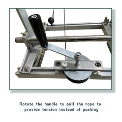 PLAIRC mounted on chainsaw mill demonstrating improved stability during milling