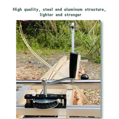 PLAIRC winch drum detail showing cable wrap for controlled, steady pull