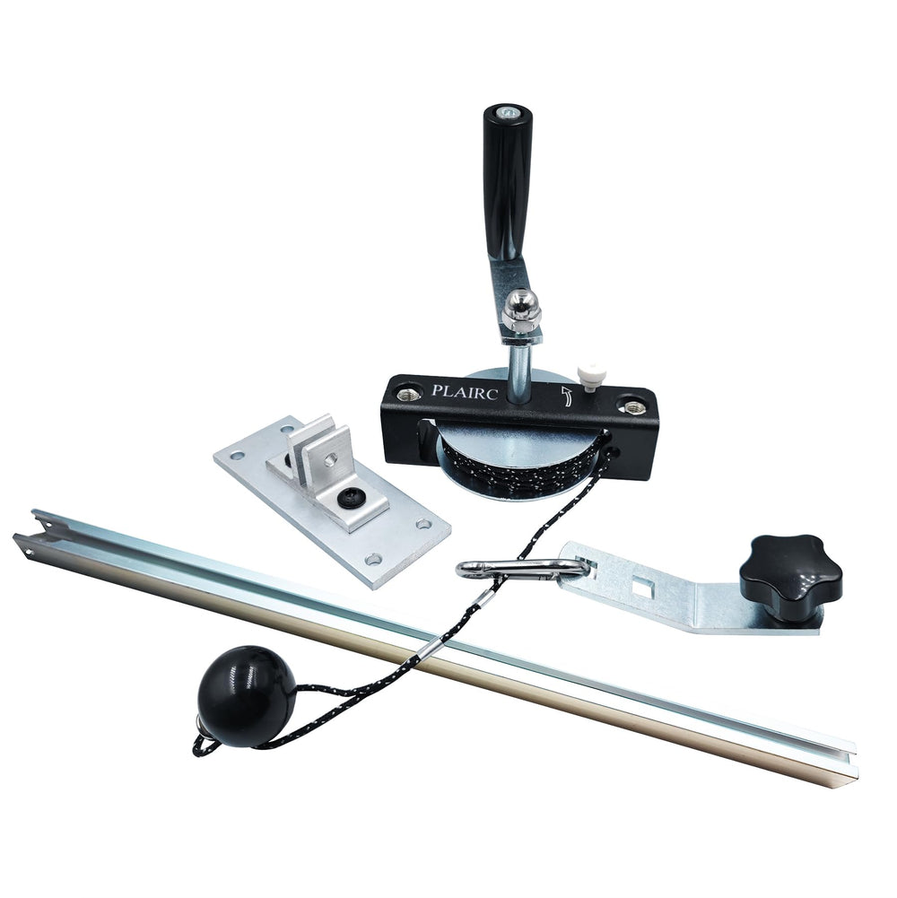 PLAIRC winch kit front assembly showing robust construction and easy mounting benefit