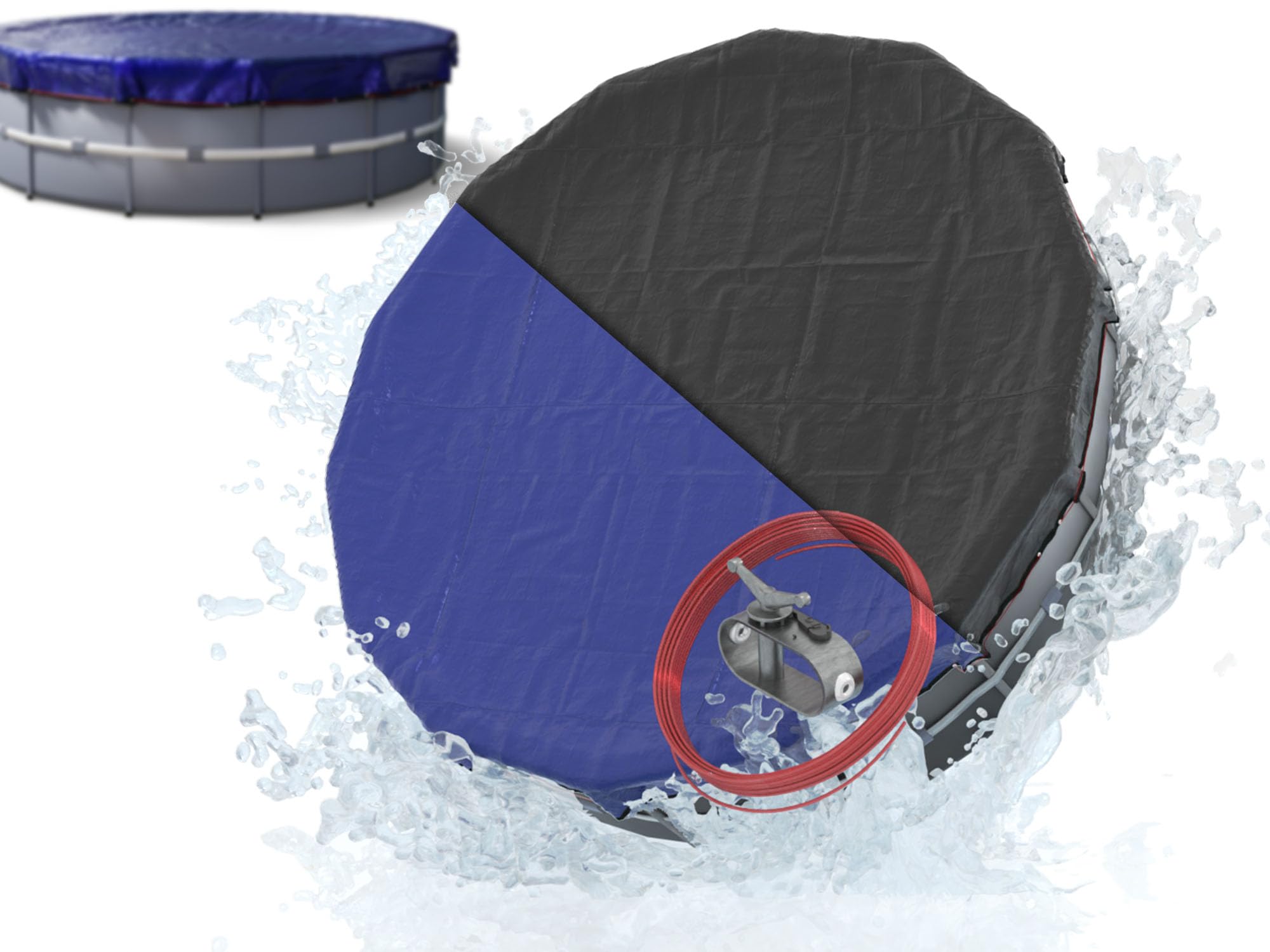 Planenfux front packaging showing cover size and heavy-duty features
