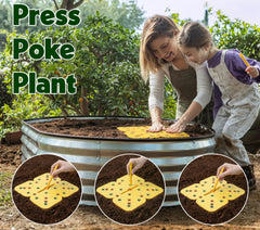 Plant & Plot close-up of clear grid detail for precise spacing and easy alignment