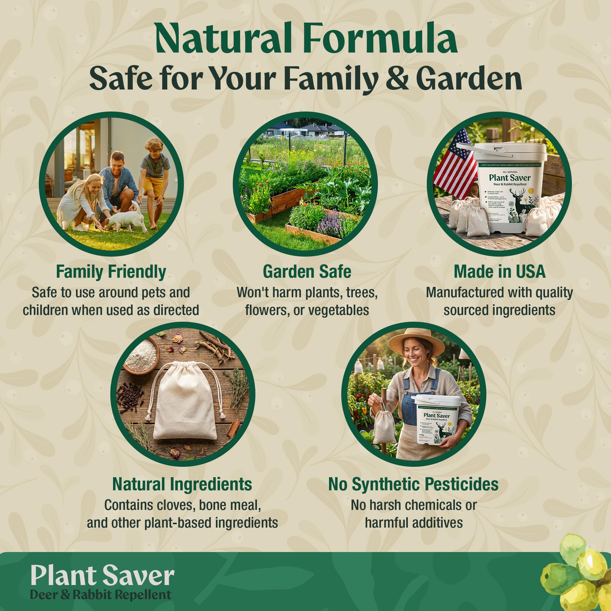 Plant Saver in a backyard garden demonstrating safe protection