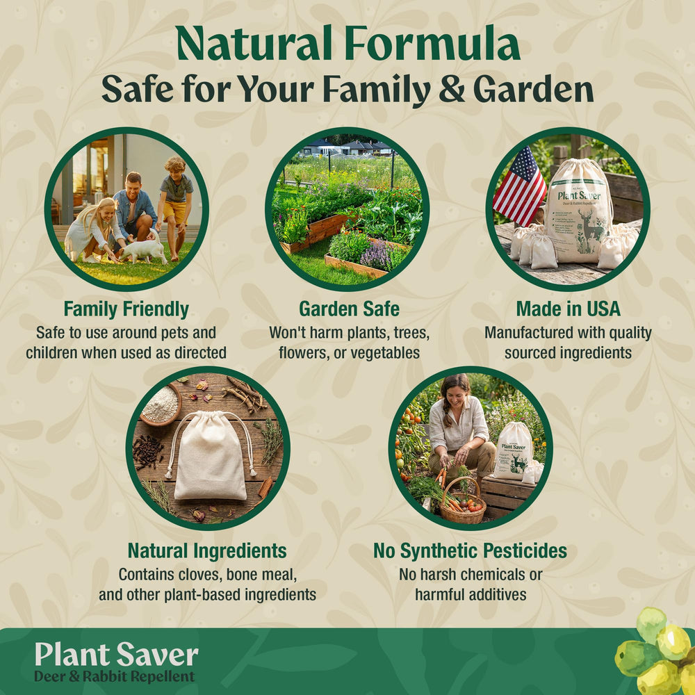 Plant Saver in a garden setting protecting flowers and vegetables for peaceful outdoor use