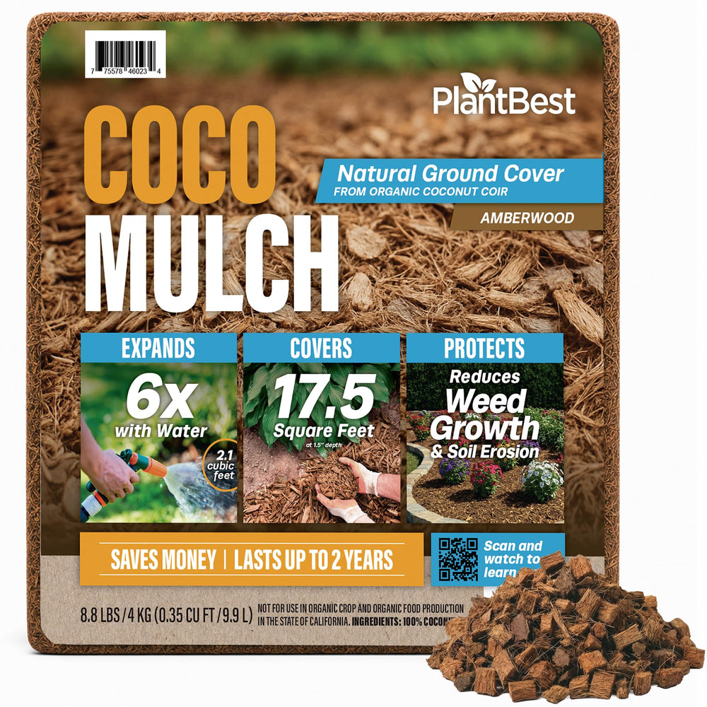 PlantBest front package showing compact compressed block and brand name for easy storage