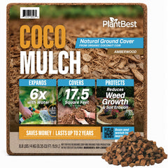 PlantBest front package showing compact compressed block and brand name for easy storage