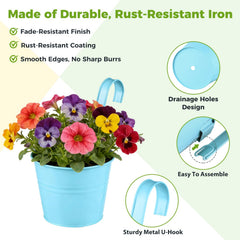 Planterhoma coated metal texture resisting rust for longer outdoor life