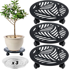 Planterhoma front view showing leaf pattern and decorative finish benefit: stylish display