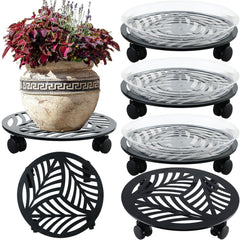 Planterhoma front view showing decorative leaf pattern and durable design benefit