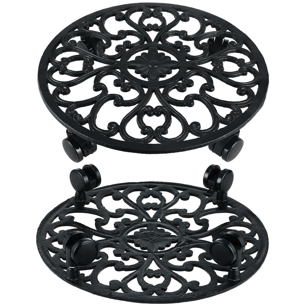 Planterhoma in living room with plants, enhances home decor and floor protection