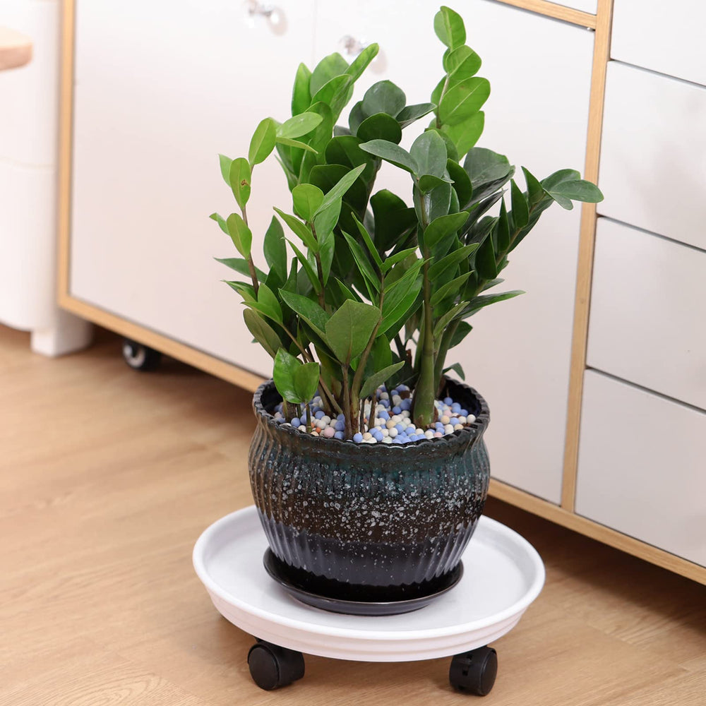 Planterhoma locked caster demonstration showing stability when parked