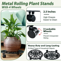 Planterhoma metal ring detail highlighting cast-iron durability and finish