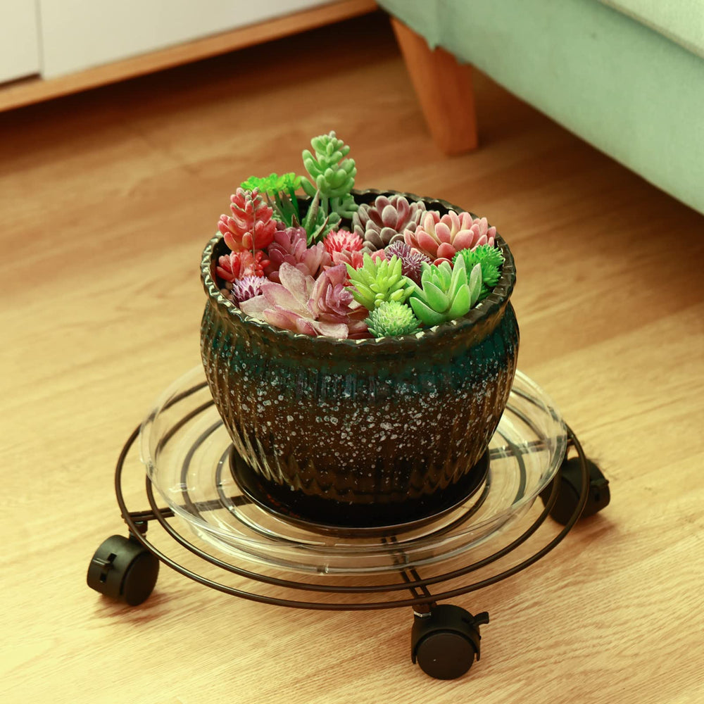 Planterhoma outdoor patio plant mover rolling plants into sunlight benefit