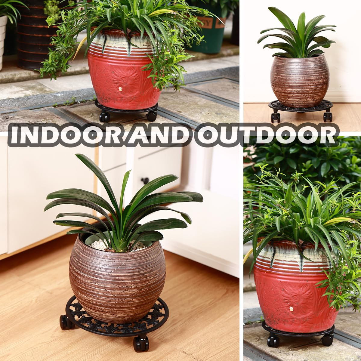 PlanterHoma next to ruler showing 14-inch scale for sizing
