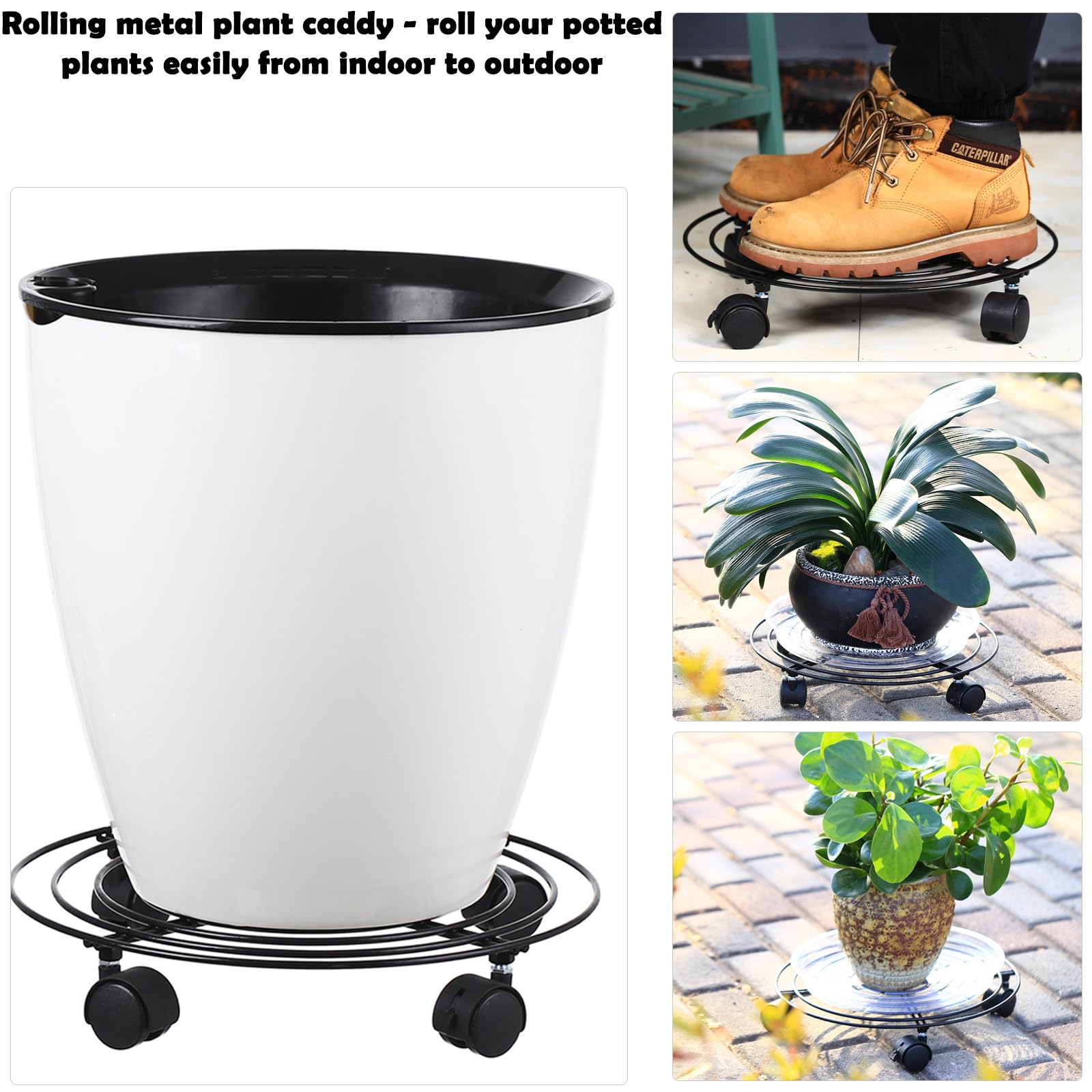 Planterhoma eight-pack stacked ready to use for multi-plant setups and convenience