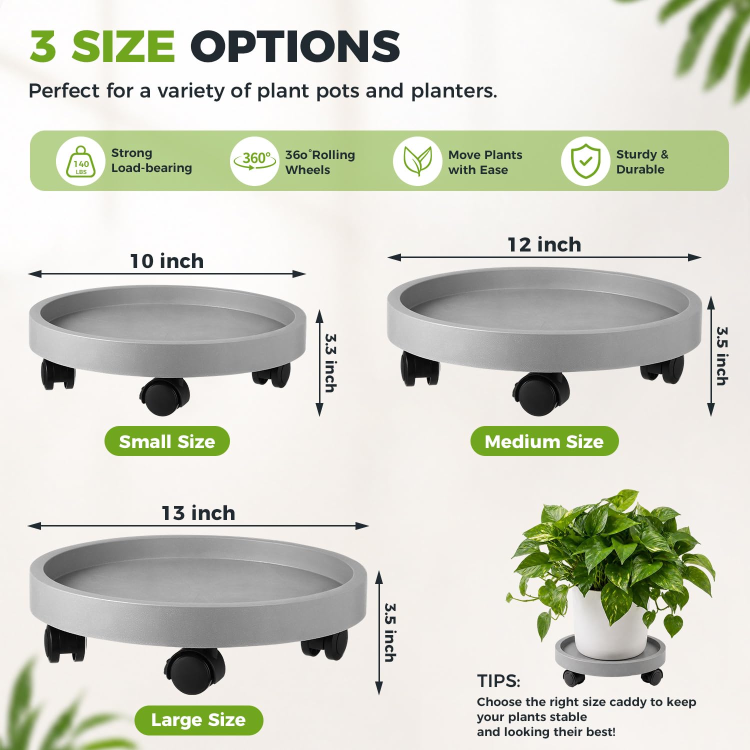 Planterhoma close-up of textured top platform and raised rim for secure pots