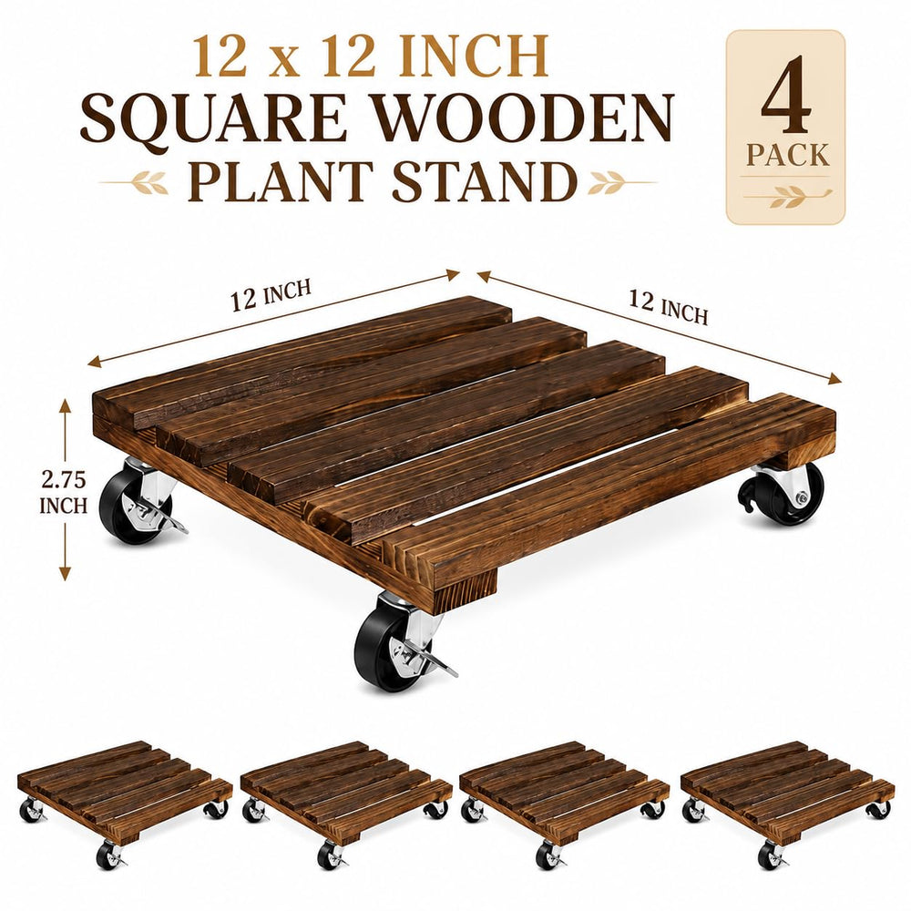 plantoky stand under large terracotta pot demonstrating heavy-duty support and easy rolling