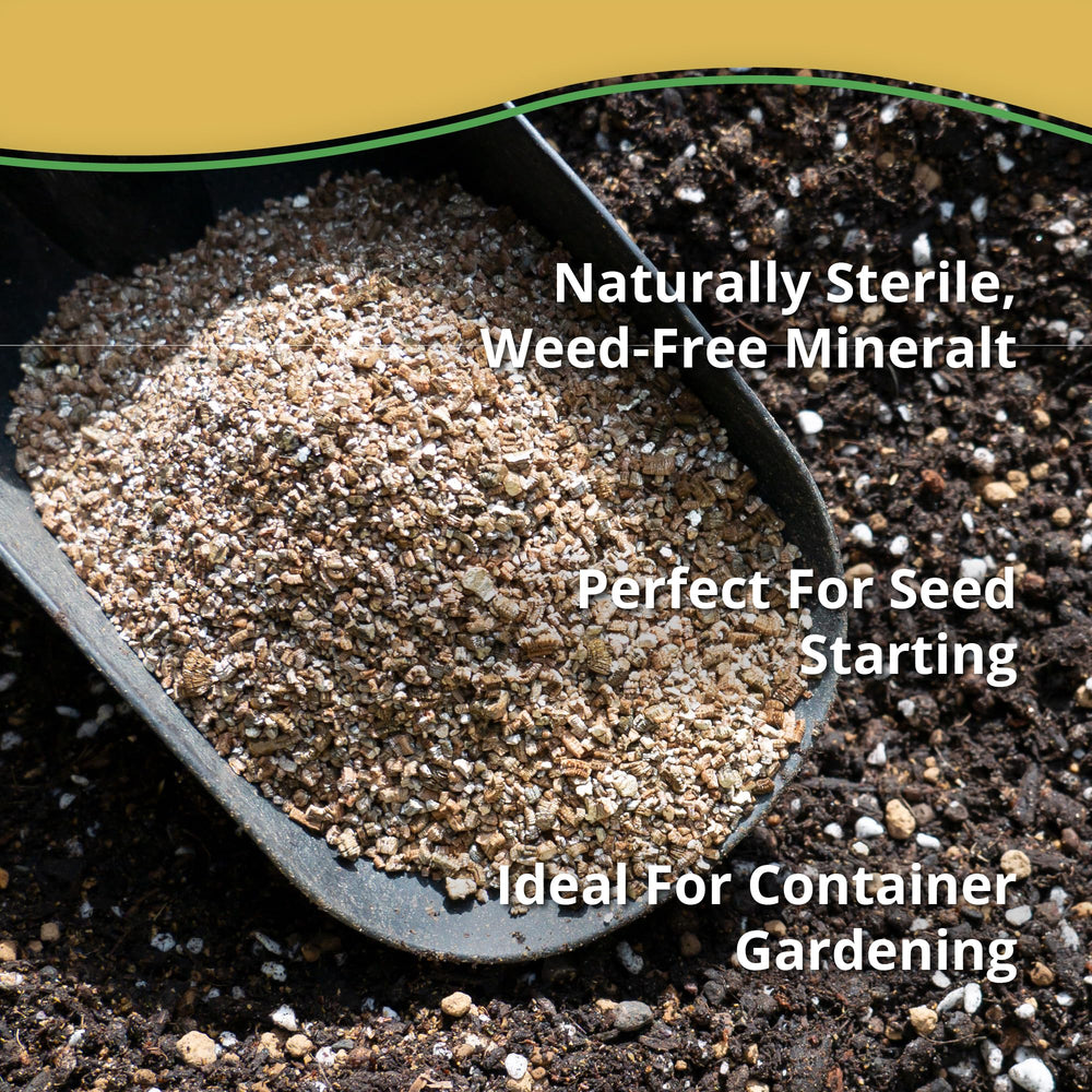 plantonix seed tray filled with vermiculite for reliable germination