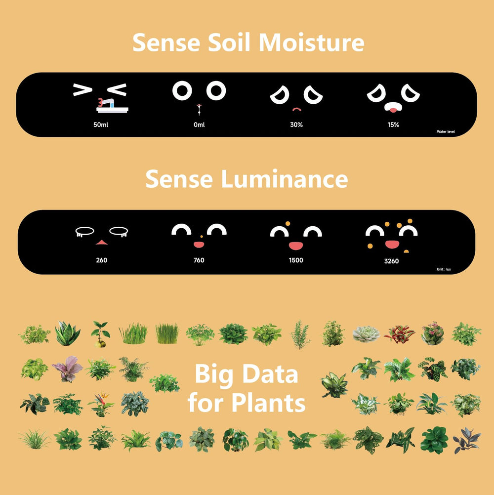 PLANTSIO gesture interaction face display adding playful desk companion benefit
