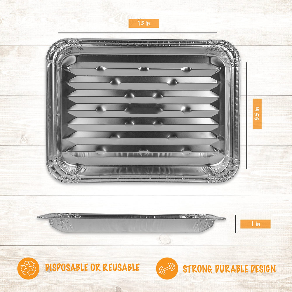 PLASTICPRO stacked disposable pans ready for events and hassle-free turnover