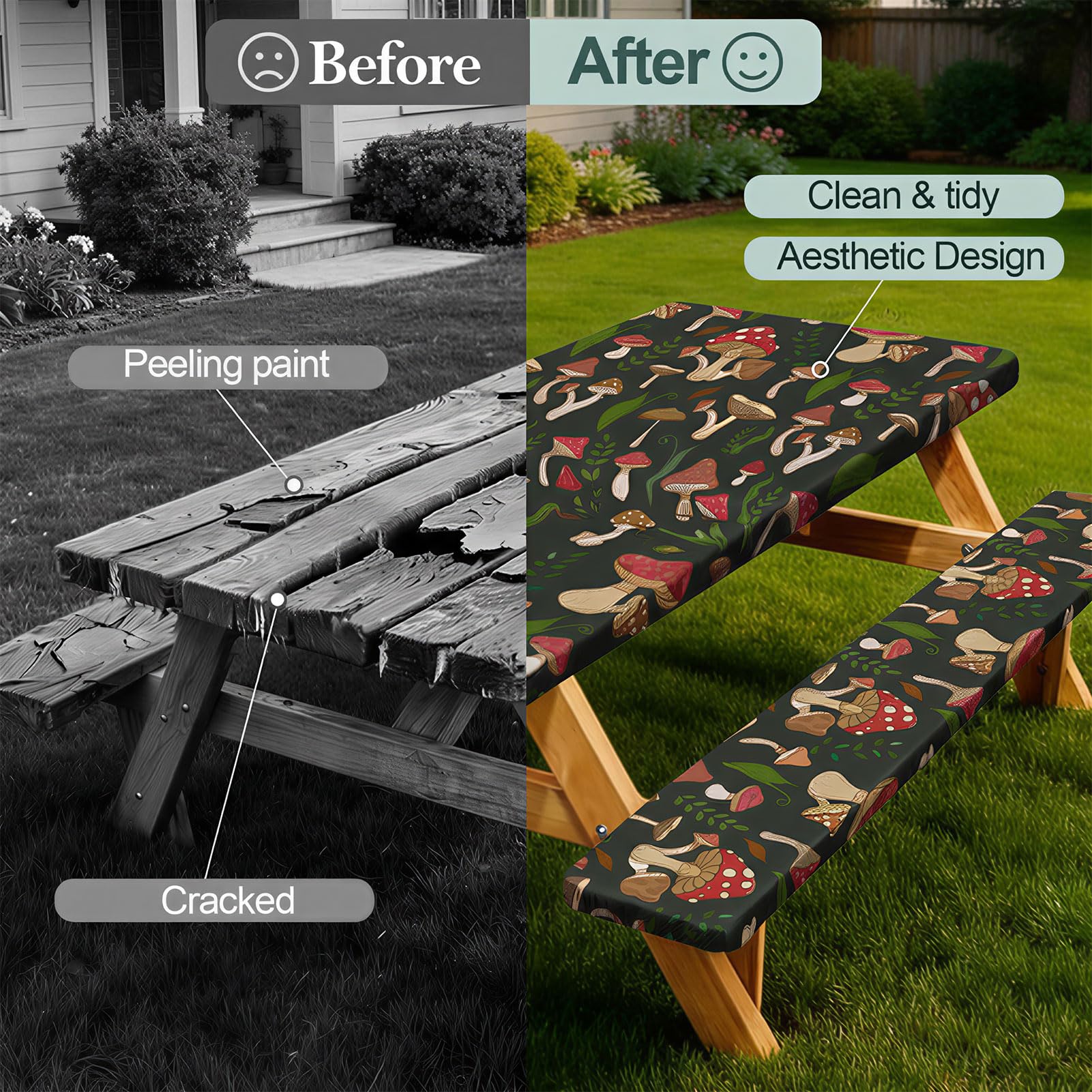Play Tailor close-up of waterproof fabric texture for easy-clean benefit