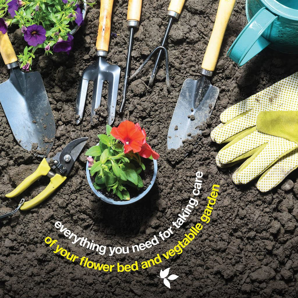 Play22 pruner and trowel in use highlighting precise, plant-safe work