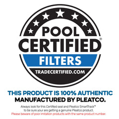 Pleatco free flow core structure close-up reinforcing lower pressure and better flow
