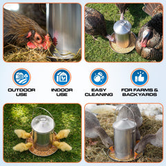 Plexon conical bottom detail that prevents feed bridging and waste