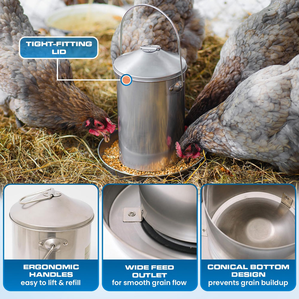 Plexon top opening visible for easy refill and fast access benefit
