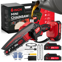 PlixGrip front view showing compact cordless saw and easy handling benefit